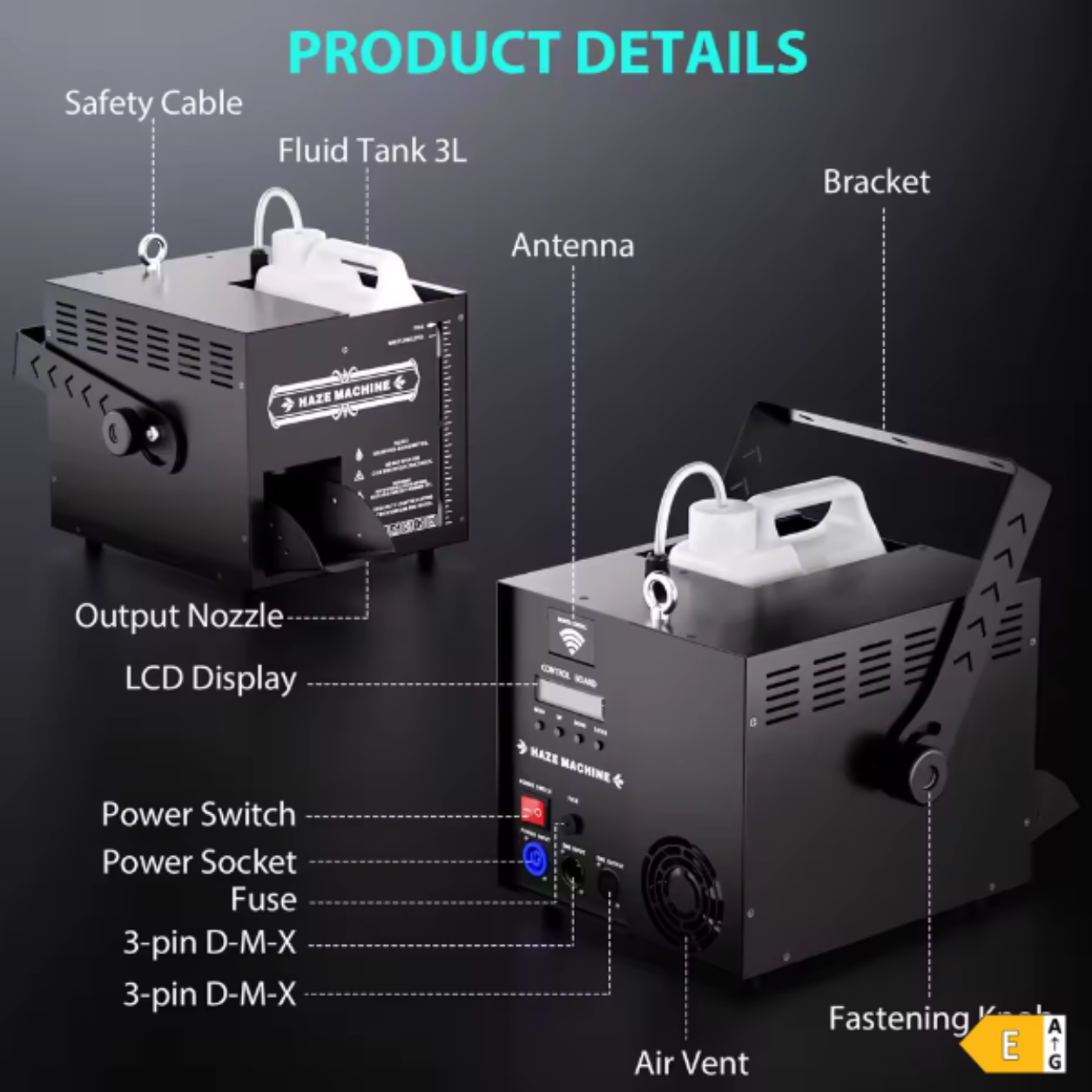 alpha-lumentec - 1000w Hazer