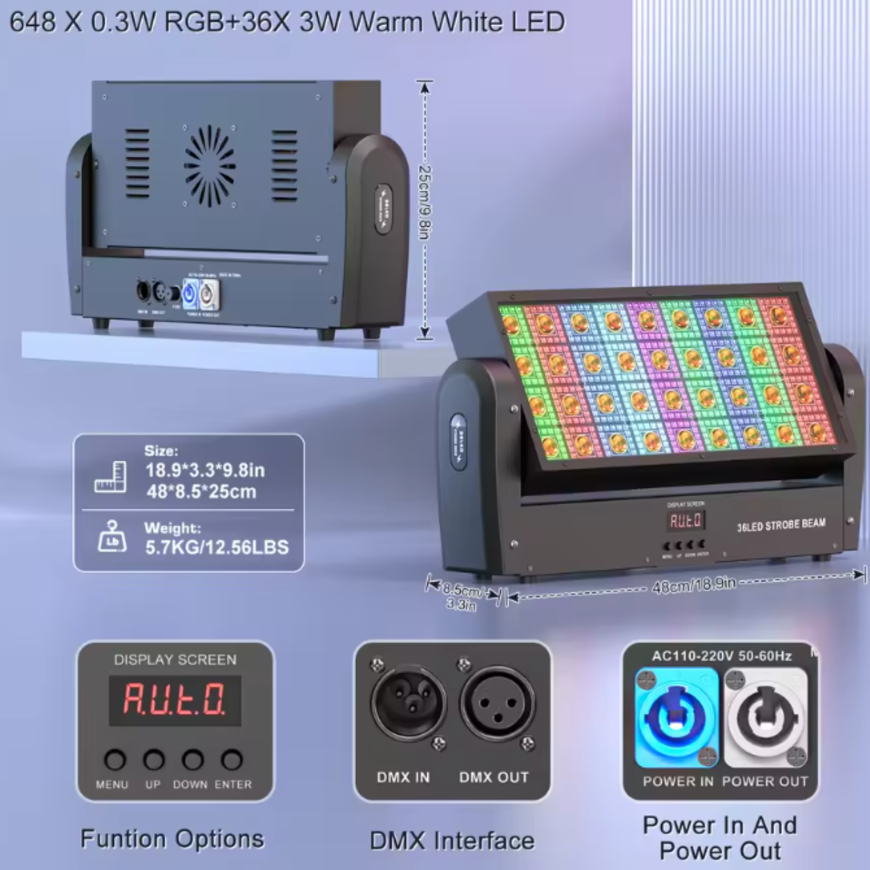 alpha-lumentec Matrix Blinder 200W Move