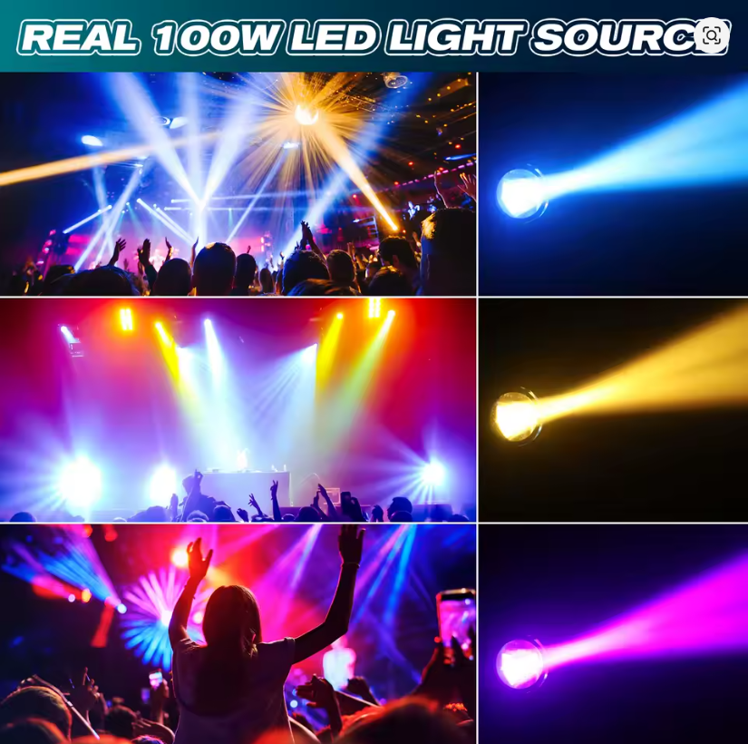 alpha-lumentec - 100 Watt LED Moving Head