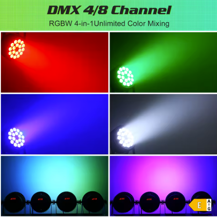 alpha-lumentec 18x8W RGBW LED