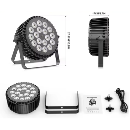 alpha-lumentec 18x8W RGBW LED