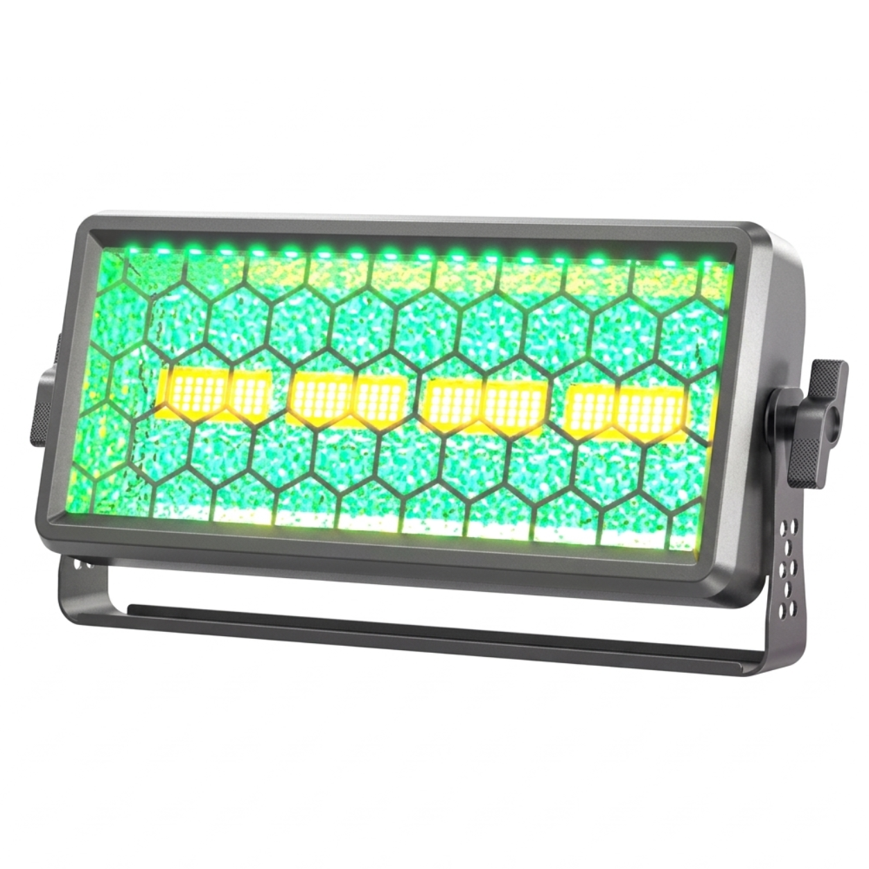 alpha-lumentec 150W Retro Bühnenlicht – RGB COB LED Wall Washer mit DMX & Strobe
