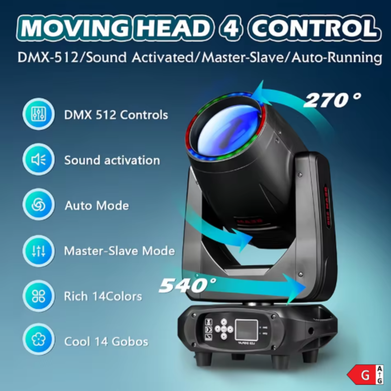 alpha-lumentec - Moving Head 300W