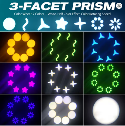 alpha-lumentec - 100 Watt LED Moving Head