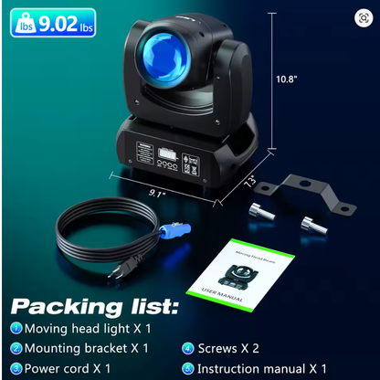 alpha-lumentec - 100 Watt LED Moving Head