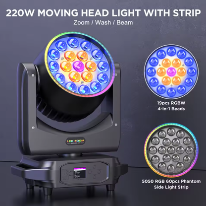 alpha-lumentec - 220W Zoom Wash Moving Head