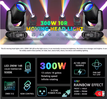 alpha-lumentec - Moving Head 300W