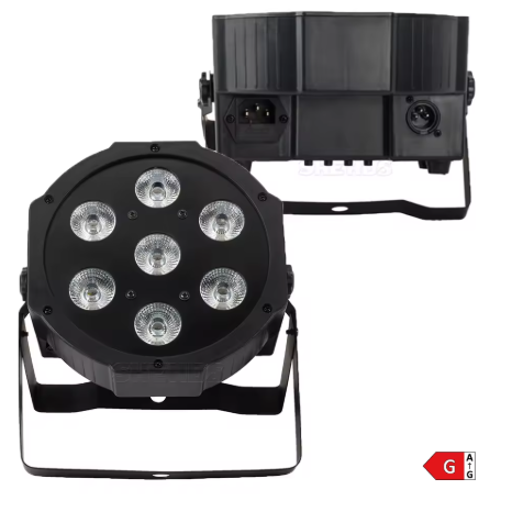 alpha-lumentec 7x18W RGBWA + UV Par