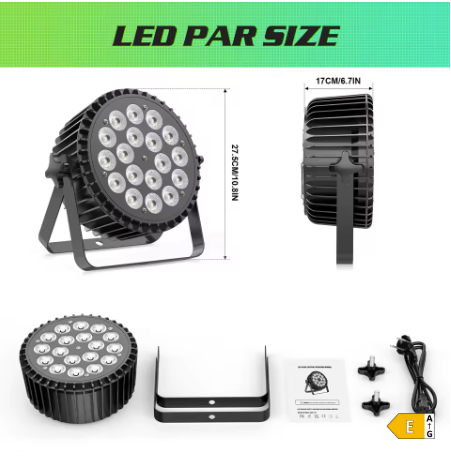 alpha-lumentec 18x8W RGBW LED