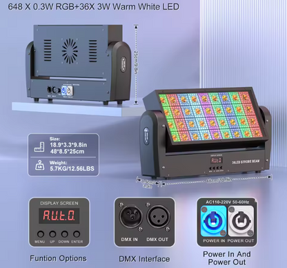 alpha-lumentec Matrix Blinder 200W Move