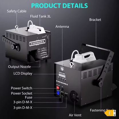 alpha-lumentec - 1000w Hazer