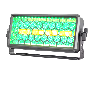 alpha-lumentec 150W Retro Bühnenlicht – RGB COB LED Wall Washer mit DMX & Strobe