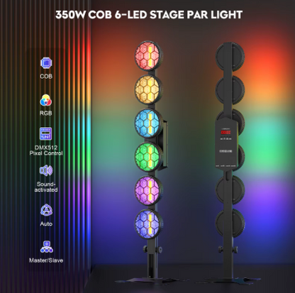alpha-lumentec - 350W 6-LED COB Vintage Licht