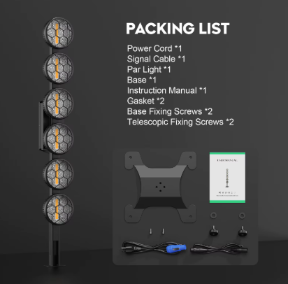 alpha-lumentec - 350W 6-LED COB Vintage Licht