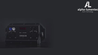 alpha-lumentec 260W Dual-Color COB LED Par – 2-Augen mit DMX512